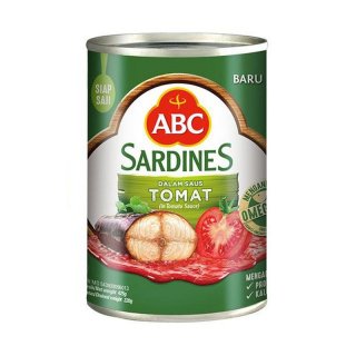 ABC Sarden Saus Tomat Makanan Kaleng 