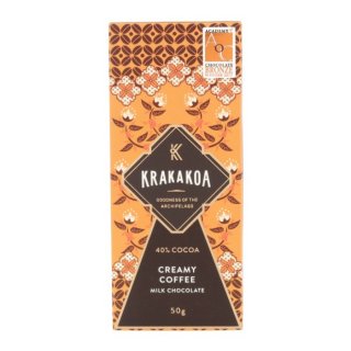 Krakakoa Milk Chocolate Bar - Creamy Coffee