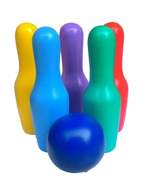 Mainan Kayu Edukatif Bowling Kayu Set