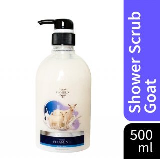 Fameux Whitening Shower Scrub Goat