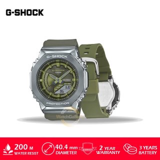 12. G-Shock 2100 Series Metal Covered, Bezel Dilapisi Metal 2566