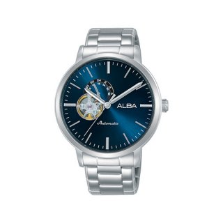 1. Alba Signa Automatic Stainless Steel Dark Blue Dial A9A005 