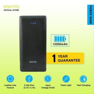 Eternity - Bustar Powerbank 12000 mAh