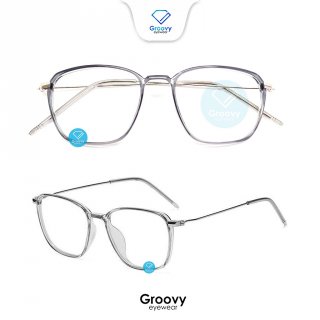 Groovy Eyewear - Kacamata Mueza Minus/Plus Lensa Photocromic Antiradiasi