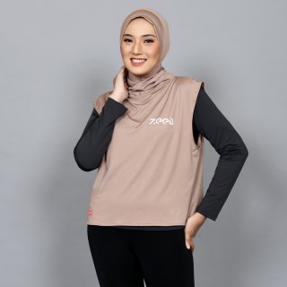 Zeea Sport Hijab Panjang Kerudung Hayfa P Dagli