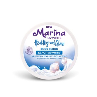 Marina UV White Healthy & Glow Body Scrub
