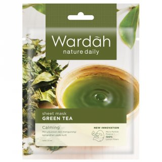 Wardah Nature Daily Sheet Mask Green Tea