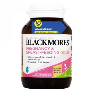 14. Blackmores Pregnancy And Breastfeeding Gold, Vitamin Penunjang Kehamilan 
