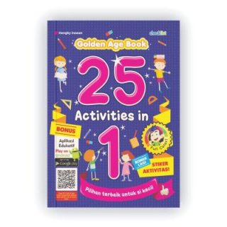 Buku Aktivitas Anak Golden Age Book 25 Activities In 1 PAUD TK