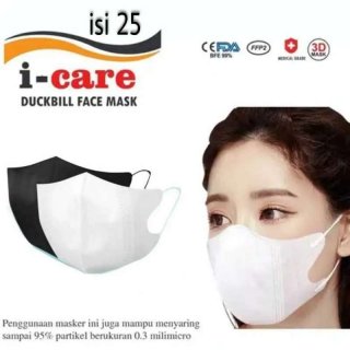 iCare 3 Ply Duckbill Masker 