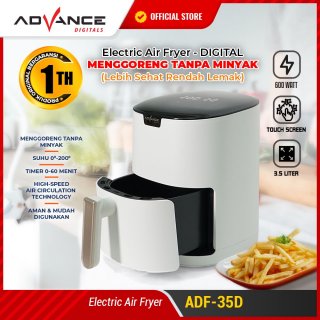 22. Advance Electric Air Fryer ADF-35D, Hemat Daya Listrik