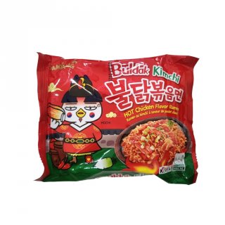 Samyang Buldak Kimchi Hot Chicken Flavour Ramen Halal Korea