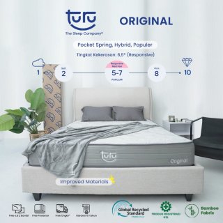 Kasur Pocket Spring Bed TURU ORIGINAL uk. 160x200