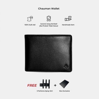 GHY ESSENTIALS Dompet Pria Kulit Asli - Chauman Wallet