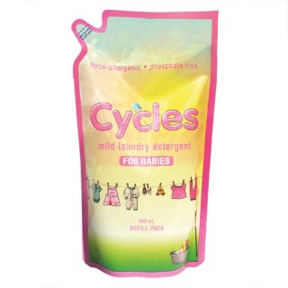 Cycles Baby Mild Laundry Detergent 800 ml Refill
