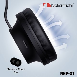 24. Nakamichi NHP X1 Headphone Bluetooth, Pilihan Tepat untuk Gaming dan Musik yang Memuaskan