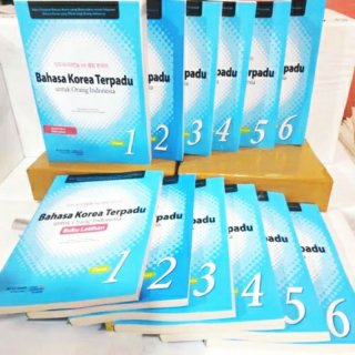 Buku Bahasa Korea Terpadu untuk Orang Indonesia Jilid 1-6