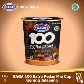 Mie Cup GAGA 100 Goreng Jalapeno

