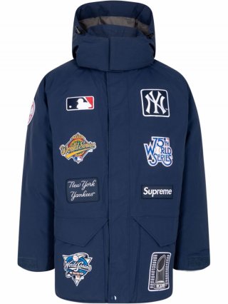 Supreme x New York Yankees GORE-TEX 700-fill down jacket