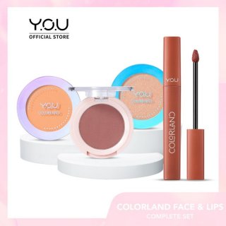 YOU Colorland Face and Lip Complete Set Bundle