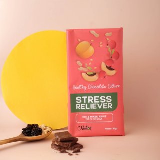 15. Nichoa Stress Reliever Chocolate Bar dengan Kemasan Pastel yang Cantik