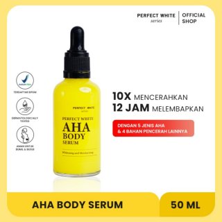 PW PERFECT WHITE AHA Body Serum Whitening & Moisturizing