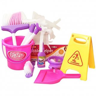 25. Little Helper Family Cleaning Set - Mainan Cleaning Set / F321, Bikin Anak Terlatih Membantu Membersihkan Rumah