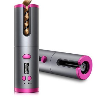 2. Rechargeable Hair Curler, Rambut Tetap On Poin