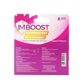 14. Imboost Effervescent With Vitamin C 