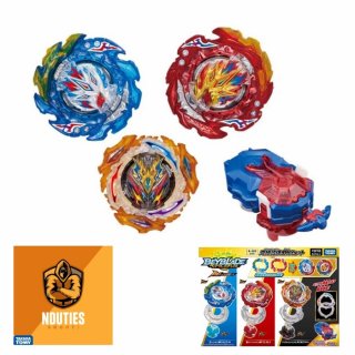 Beyblade Burst BU B-203 Ultimate Fusion DX Set Takara Tomy + Launcher