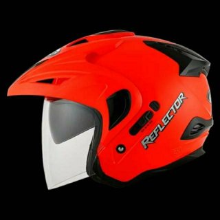 MDS Reflector Solid Helm Half Face