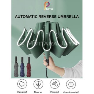 Plato Reverse Automatic Umbrella