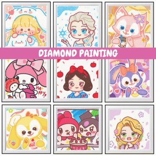 Diamond Painting 5D Kit Mainan DIY Anak Lukisan