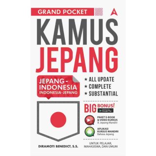 Buku Grand Pocket Kamus Jepang