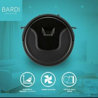 BARDI Smart Robot Vacuum Cleaner Function Pembersih Lap Pel Lantai