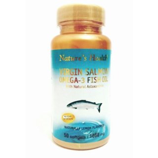 Nature’s Health Virgin Salmon Omega-3 Fish Oil