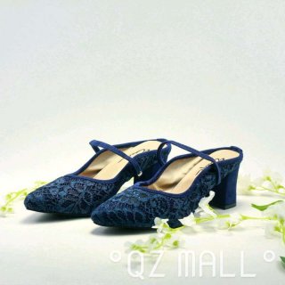Wedding Shoes EM02 Sepatu Heels Pengantin Wanita Hak Tahu 7cm 