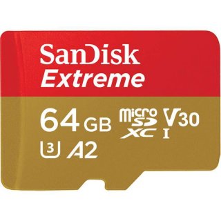 Sandisk Extreme MicroSD 64GB / A2 / UHS-1 / 170/80MBps