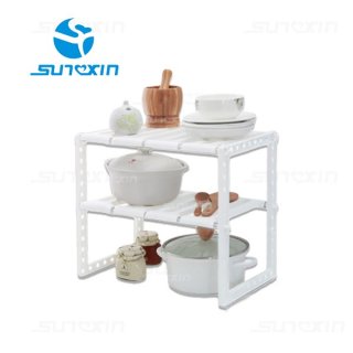 23. Sunxin Rak Panci, Bantu Simpan Berbagai Keperluan Dapur