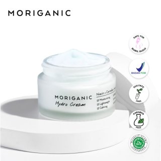 12. MORIGANIC Hydro Cream Moisturizer, Tekstur Sangat Ringan