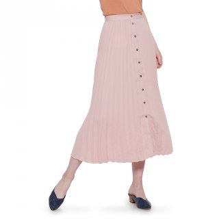 Noaeveryday - Rok Plisket Premium/ Shizu Pleated Skirt Pink