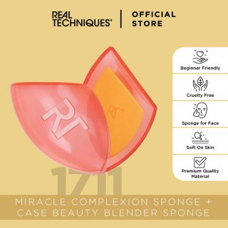 Real Techniques Miracle Complexion Sponge + Case