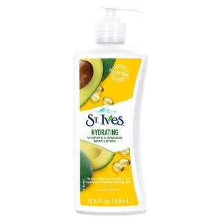 3. St. Ives Hydrating Vitamin E & Avocado Body Lotion