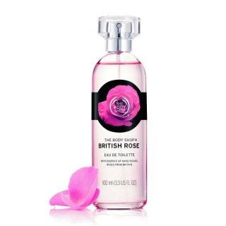 26. The Body Shop British Rose Eau De Toilette, Aroma Mawarnya Tahan Lama