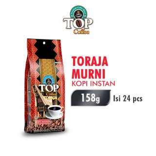 Top Coffee Kopi Instan Toraja Murni 158 gr x 1 pcs
