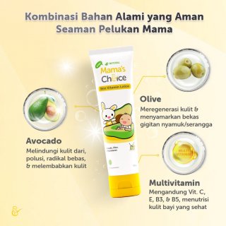 24. Mama’s Choice Baby Skin Vitamin Lotion, Pudarkan Bekas Gigitan Nyamuk