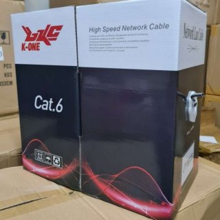 Kabel LAN FTP Cat 6E Outdoor 1 Roll (305 meter) / KABEL LAN CAT6E 305M
