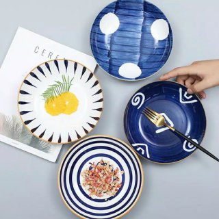Hikaru Japanese Style Dinner Plate Porcelain