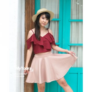 MyYoora Mini Flare Skirt