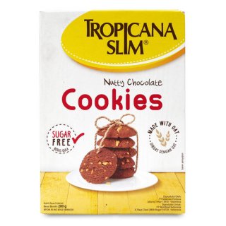 Tropicana Slim Cookies Nutty Chocolate